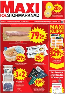 ICA Maxi-katalog | Specialerbjudanden för dig | 2026-08-03T00:00:00.000Z - 2026-08-09T00:00:00.000Z