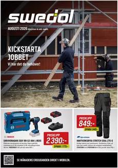 Swedol-katalog | Swedol reklamblad | 2026-08-01T00:00:00.000Z - 2026-08-31T00:00:00.000Z