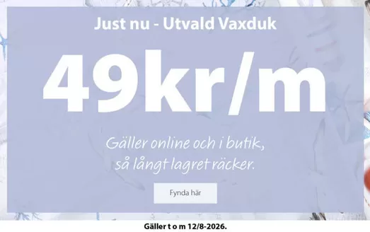 Ohlssons Tyger-katalog | Exklusivt erbjudande! | 2026-08-06T00:00:00.000Z - 2026-08-12T00:00:00.000Z