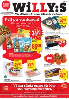 Willys-katalog | Våra bästa erbjudanden för dig | 2026-08-10T00:00:00.000Z - 2026-08-16T00:00:00.000Z