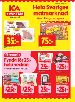 ICA Kvantum-katalog | Rabatter och kampanjer | 2026-08-17T00:00:00.000Z - 2026-08-23T00:00:00.000Z