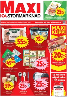 ICA Maxi-katalog i Sjötorp (Blekinge) | Exklusiva deals och fynd | 2026-08-17T00:00:00.000Z - 2026-08-23T00:00:00.000Z