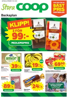 Stora Coop-katalog i Sjötorp (Blekinge) | Våra bästa erbjudanden för dig | 2026-08-17T00:00:00.000Z - 2026-08-23T00:00:00.000Z