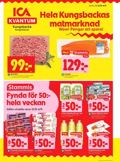 ICA Kvantum-katalog | Fantastiska rabatter på utvalda produkter | 2026-08-31T00:00:00.000Z - 2026-09-06T00:00:00.000Z