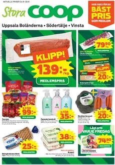 Stora Coop-katalog i Alby (Haninge) | Upptäck attraktiva erbjudanden | 2026-08-24T00:00:00.000Z - 2026-08-30T00:00:00.000Z