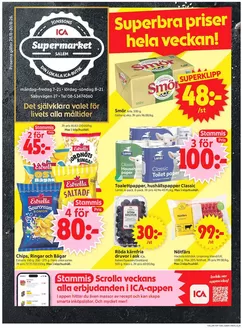 ICA Supermarket-katalog | ICA Supermarket reklamblad | 2026-08-24T00:00:00.000Z - 2026-08-30T00:00:00.000Z