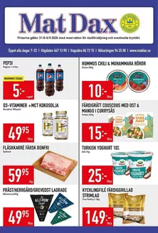 Matdax-katalog i  | Matdax reklambad | 2026-08-31T00:00:00.000Z - 2026-09-06T00:00:00.000Z
