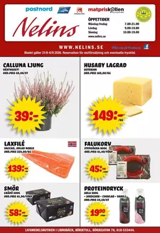 Nelins-katalog i  | Nelins reklamblad | 2026-08-31T00:00:00.000Z - 2026-09-06T00:00:00.000Z