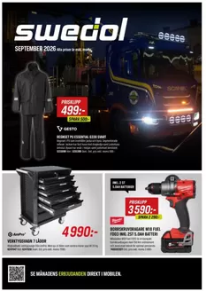 Swedol-katalog | Swedol reklamblad | 2026-09-01T00:00:00.000Z - 2026-09-30T00:00:00.000Z