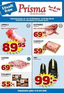Prisma Skärholmen-katalog i  | Prisma Mat reklambad | 2026-08-31T00:00:00.000Z - 2026-09-06T00:00:00.000Z