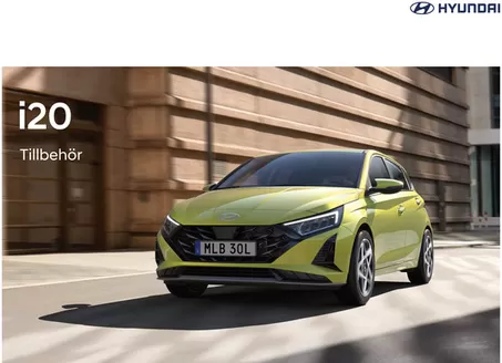 Hyundai-katalog i Norrköping | Hyundai Tillbehörsbroschyr i20 | 2026-09-03T00:00:00.000Z - 2026-09-17T00:00:00.000Z