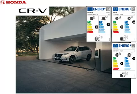 Honda-katalog | CRV däckmärkning 2026 | 2026-01-01T00:00:00.000Z - 2026-12-31T00:00:00.000Z