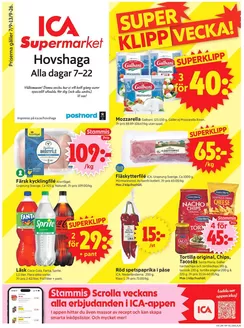 ICA Supermarket-katalog | Våra bästa deals för dig | 2026-09-07T00:00:00.000Z - 2026-09-21T00:00:00.000Z
