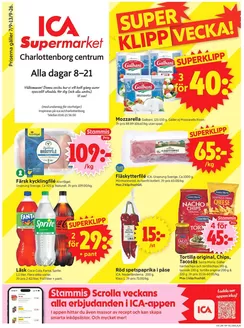 ICA Supermarket-katalog | Top-erbjudanden för sparrävar | 2026-09-07T00:00:00.000Z - 2026-09-13T00:00:00.000Z