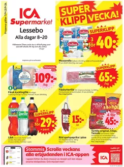 ICA Supermarket-katalog | Upptäck attraktiva erbjudanden | 2026-09-07T00:00:00.000Z - 2026-09-21T00:00:00.000Z