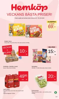 Hemköp-katalog | Hemköp Solna Centrum reklamblad | 2026-09-07T00:00:00.000Z - 2026-09-13T00:00:00.000Z