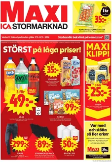 ICA Maxi-katalog i Näset | Stort urval av erbjudanden | 2026-09-07T00:00:00.000Z - 2026-09-13T00:00:00.000Z