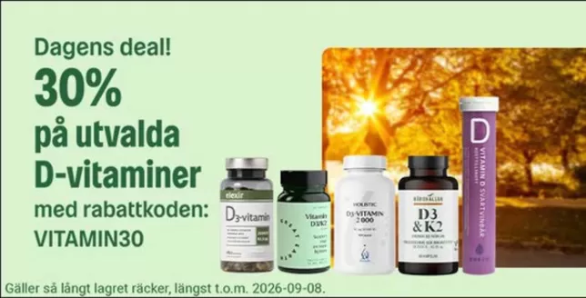 Apotea-katalog i Bollebygd | 30% rabatt! | 2026-09-08T00:00:00.000Z - 2026-09-08T00:00:00.000Z