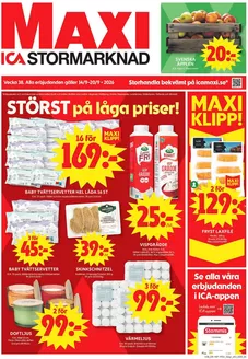 ICA Maxi-katalog i Kåhög | Top-erbjudanden för alla fyndjägare | 2026-09-14T00:00:00.000Z - 2026-09-20T00:00:00.000Z