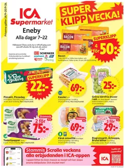 ICA Supermarket-katalog | Top-deals och rabatter | 2026-09-14T00:00:00.000Z - 2026-09-28T00:00:00.000Z