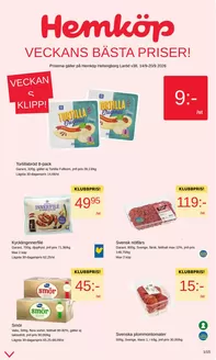Hemköp-katalog i Tullstorp (Landskrona) | Hemköp Helsingborg Laröd reklamblad | 2026-09-14T00:00:00.000Z - 2026-09-28T00:00:00.000Z