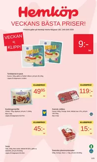 Hemköp-katalog i Gislaved | Hemköp Hestra Mogatan reklamblad | 2026-09-14T00:00:00.000Z - 2026-09-20T00:00:00.000Z