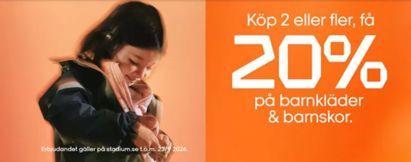 Stadium-katalog | Köp 2 eller fler, få 20%! | 2026-09-18T00:00:00.000Z - 2026-09-23T00:00:00.000Z