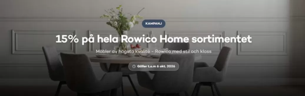 Bra Sommarmöbler-katalog | 15% rabatt! | 2026-09-18T00:00:00.000Z - 2026-10-06T00:00:00.000Z