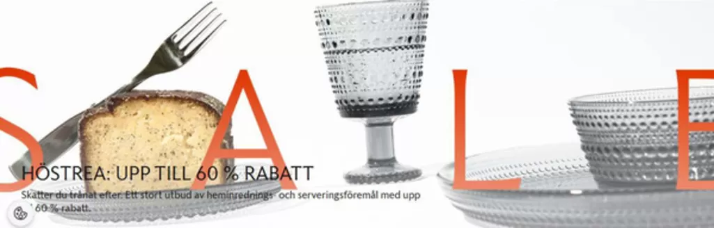 iittala-katalog | Upp till 60% rabatt! | 2026-09-18T00:00:00.000Z - 2026-10-02T00:00:00.000Z