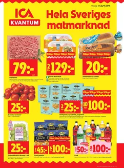 ICA Kvantum-katalog | Top-erbjudanden för sparrävar | 2026-09-21T00:00:00.000Z - 2026-09-27T00:00:00.000Z