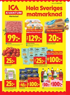 ICA Kvantum-katalog | Fantastiskt erbjudande för alla kunder | 2026-09-21T00:00:00.000Z - 2026-09-27T00:00:00.000Z