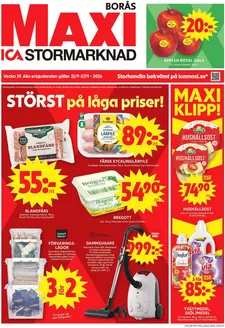 ICA Maxi-katalog | Top-deals och rabatter | 2026-09-21T00:00:00.000Z - 2026-09-27T00:00:00.000Z