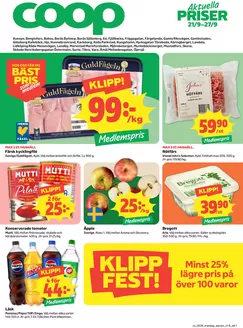 Coop-katalog i Gånghester | Exklusiva deals för våra kunder | 2026-09-21T00:00:00.000Z - 2026-09-27T00:00:00.000Z