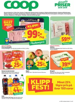 Coop-katalog i Slottsskogen | Stort urval av erbjudanden | 2026-09-21T00:00:00.000Z - 2026-10-05T00:00:00.000Z