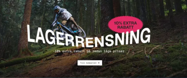 Bikester-katalog | 10% extra rabatt! | 2026-09-23T00:00:00.000Z - 2026-10-07T00:00:00.000Z