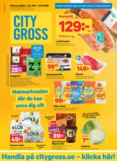 City Gross-katalog | City Gross Reklamblad v.39 | 2026-09-21T00:00:00.000Z - 2026-09-27T00:00:00.000Z
