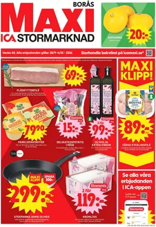 ICA Maxi-katalog | Erbjudanden för fyndjägare | 2026-09-28T00:00:00.000Z - 2026-10-04T00:00:00.000Z