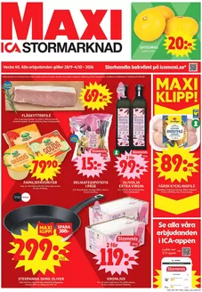 ICA Maxi-katalog | Attraktiva specialerbjudanden för alla | 2026-09-28T00:00:00.000Z - 2026-10-04T00:00:00.000Z