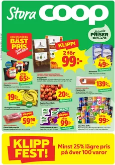 Stora Coop-katalog i Stavder | Stort urval av erbjudanden | 2026-09-28T00:00:00.000Z - 2026-10-04T00:00:00.000Z