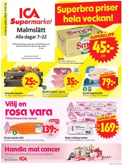 ICA Supermarket-katalog i Borensberg | ICA Supermarket reklamblad | 2026-09-28T00:00:00.000Z - 2026-10-12T00:00:00.000Z