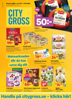 City Gross-katalog | City Gross Reklamblad v.41 | 2026-10-03T00:00:00.000Z - 2026-10-11T00:00:00.000Z