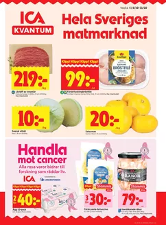 ICA Kvantum-katalog | Nya erbjudanden att upptäcka | 2026-10-05T00:00:00.000Z - 2026-10-11T00:00:00.000Z