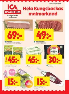 ICA Kvantum-katalog | Fantastiskt erbjudande för fyndjägare | 2026-10-12T00:00:00.000Z - 2026-10-18T00:00:00.000Z