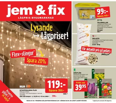Jem&Fix-katalog | Reklamtidning v.41-42 | 2026-10-05T00:00:00.000Z - 2026-10-18T00:00:00.000Z