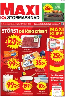 ICA Maxi-katalog i Skogelund | Fantastiskt erbjudande för alla kunder | 2026-10-12T00:00:00.000Z - 2026-10-18T00:00:00.000Z
