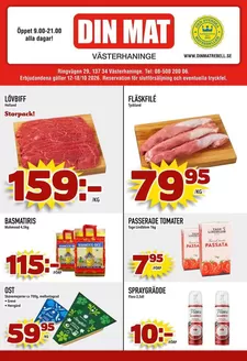 Din Mat-katalog i Djupedal södra | Din Mat reklambad | 2026-10-12T00:00:00.000Z - 2026-10-18T00:00:00.000Z