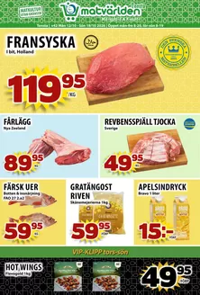 Matvärlden-katalog i Djupedal södra | Veckans erbjudanden Tensta! | 2026-10-12T00:00:00.000Z - 2026-10-18T00:00:00.000Z
