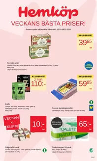 Hemköp-katalog i Vallby (Uppsala) | Hemköp Bålsta reklamblad | 2026-10-12T00:00:00.000Z - 2026-10-18T00:00:00.000Z