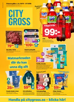 City Gross-katalog | City Gross Reklamblad v.44 | 2026-10-24T00:00:00.000Z - 2026-11-01T00:00:00.000Z