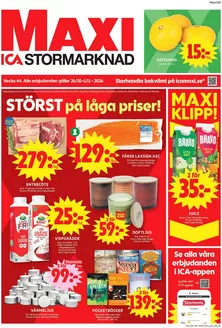 ICA Maxi-katalog | Top-erbjudanden för sparrävar | 2026-10-26T00:00:00.000Z - 2026-11-01T00:00:00.000Z
